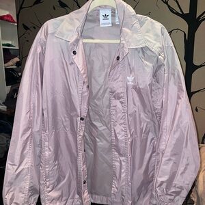 Adidas Women's Light Pink Utility Jacket